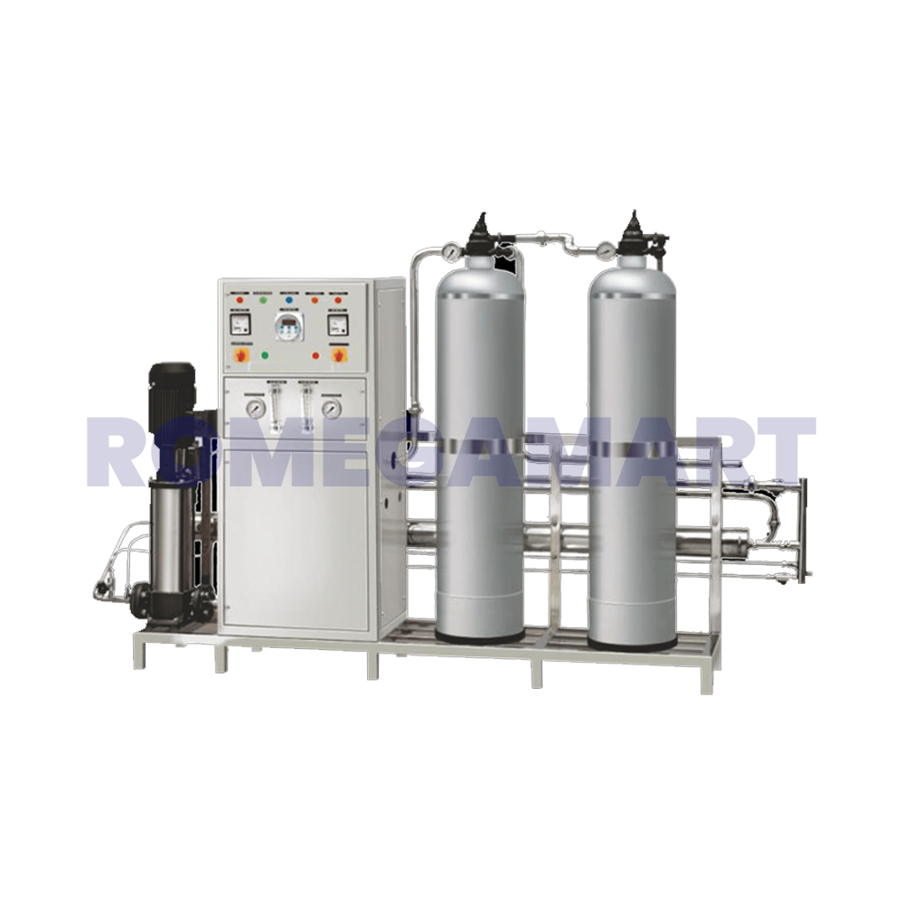 Aqua RO 1000 LPH Stainless Steel Commercial RO Plant Silver Color - MCLORD