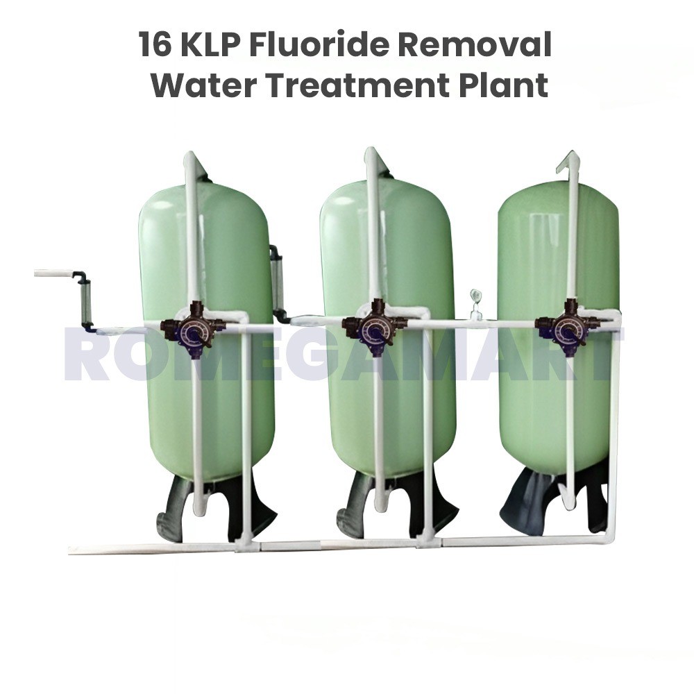 16 KLP Fluoride Removal Water Treatment Plant - NECSAL RO SERVICES