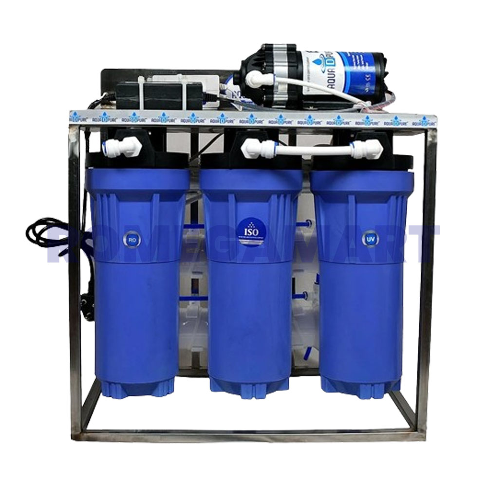 Healthy 25 LPH Commercial Reserve osmosis RO Plant blue Color - AYUSH AQUA SYSTEM