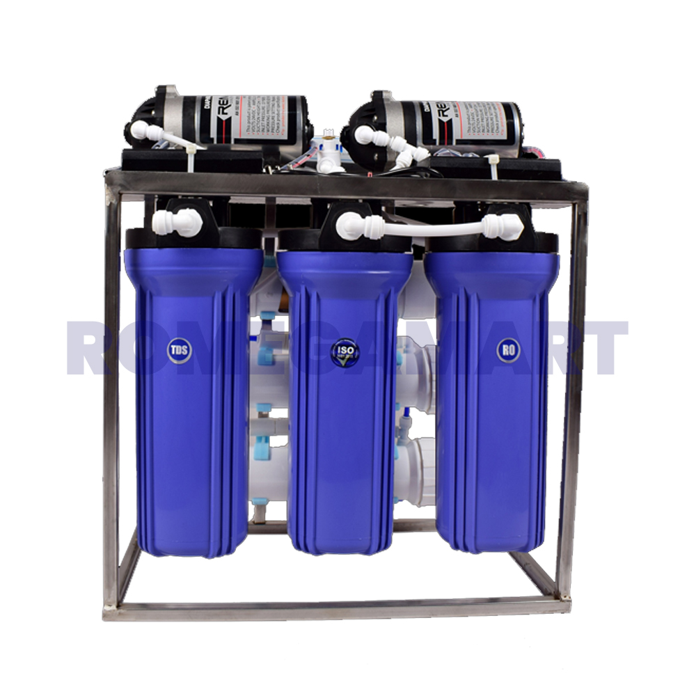 Aqua RO 30 LPH Commercial Reserve Osmosis RO System Blue Color - MCLORD