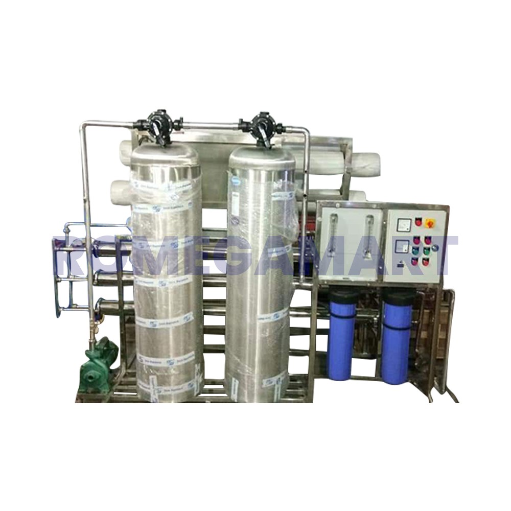 3D Aqua 1000 LPH RO PLANT Skid material Stainless Steel With Electrical Digital - 3D AQUA WATER TREATMENT COMPANY