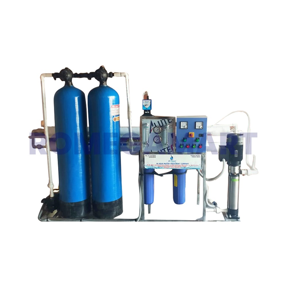 3D Aqua 500 LPH Commercial RO Plant Skid Material Stainless Steel - 3D AQUA WATER TREATMENT COMPANY