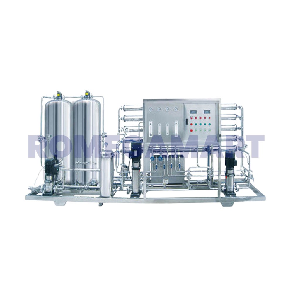 4000 LPH Stainless Steel Water Plant for Industrial 3 Phase - NECSAL RO SERVICES