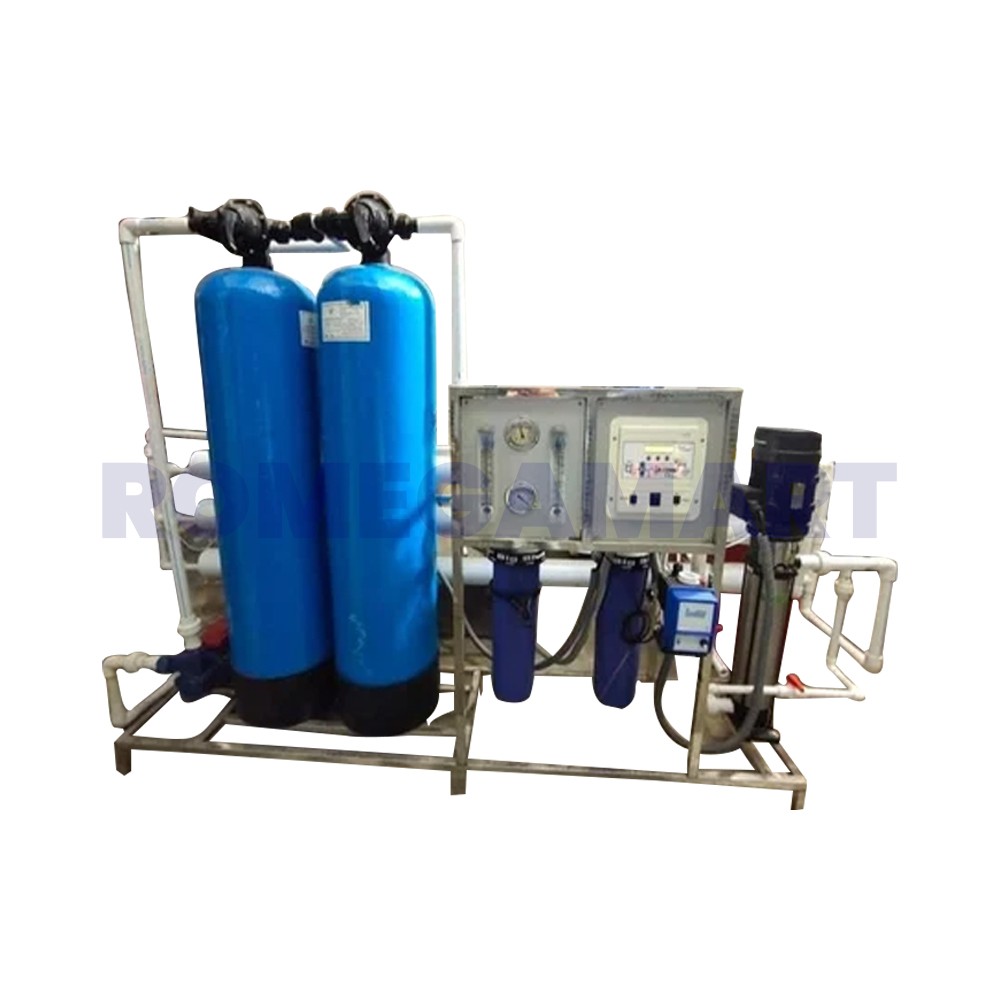 BLUE HAWK Automatic 500 LPH Commercial RO Plant Blue Color With Dual Vessel - Yash Water Purifiers Private Limited