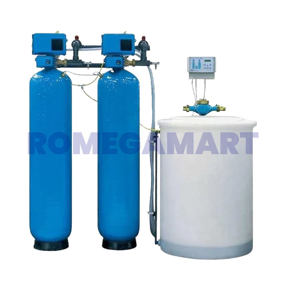 500 LPH Water Softener Automatic Grade FRP Material - AYUSH AQUA SYSTEM
