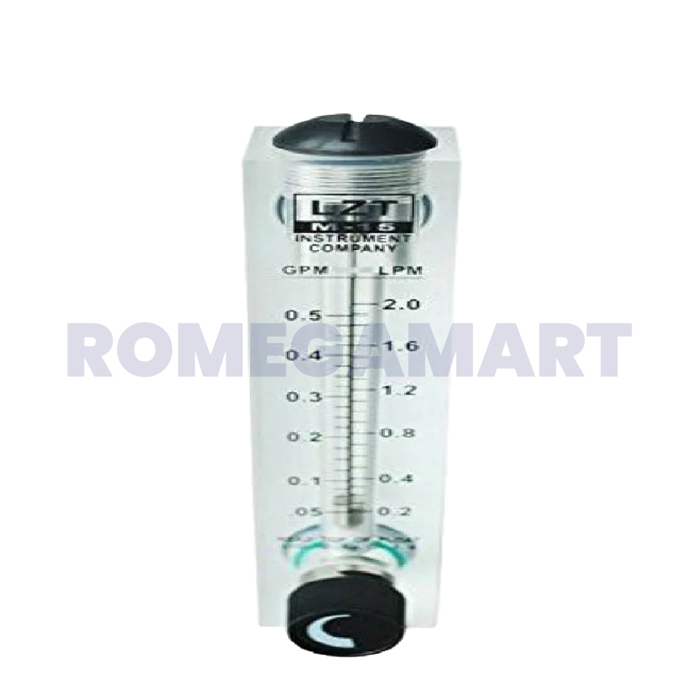 ACRYLIC Transparent RO Flow Meter With Glass Material For Industrial RO Use - Ayush Aqua System