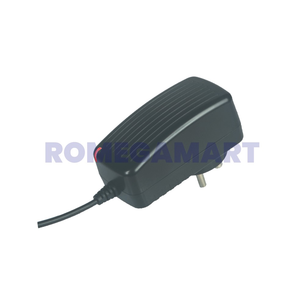 Accord Power 24 Volt 2.0 Ampere Domestic RO SMPS Adaptor Plastic Material Black Color  Integrated 3 pin - AACORD POWER DIGITAL PRODUCTS 