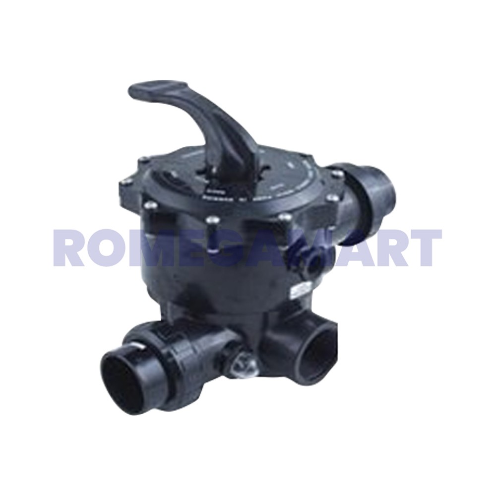 Amikon Top Side Multiport Valve For Water Treatment Balck Color - AMIKON BLOWERS & SYSTEMS PRIVATE LIMITED