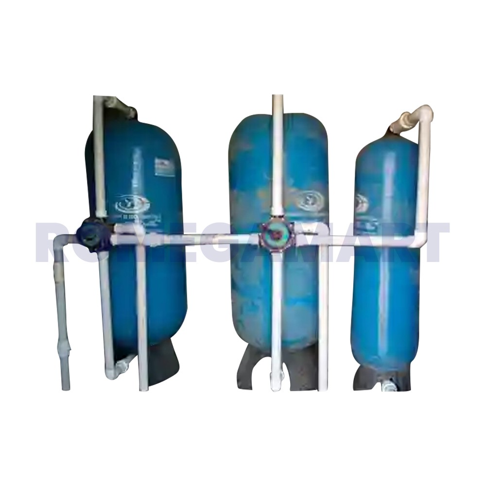Arsenic Removal Water Treatment Plant 16 KLP Blue Color - Necsal Ro Services