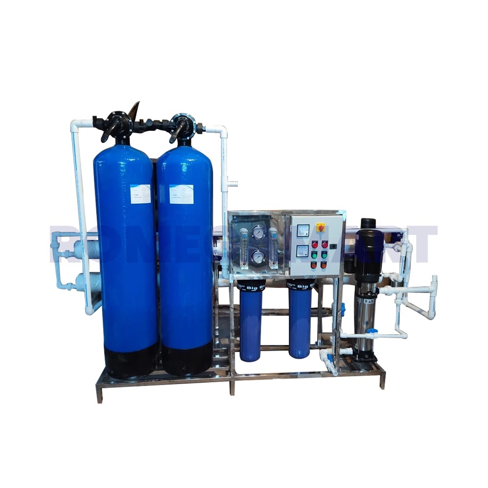 BLUE HAWK 1000 LPH Industrial RO Plant Automatic With Dual Vessel Blue Color - Yash Water Purifiers Private Limited