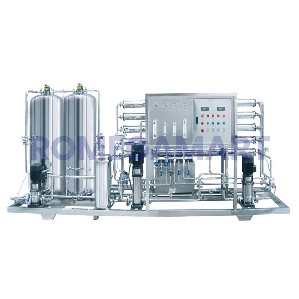 BLUE HAWK 1000 LPH Stainless Steel Automatic Industrial RO Plant - Yash Water Purifiers Private Limited