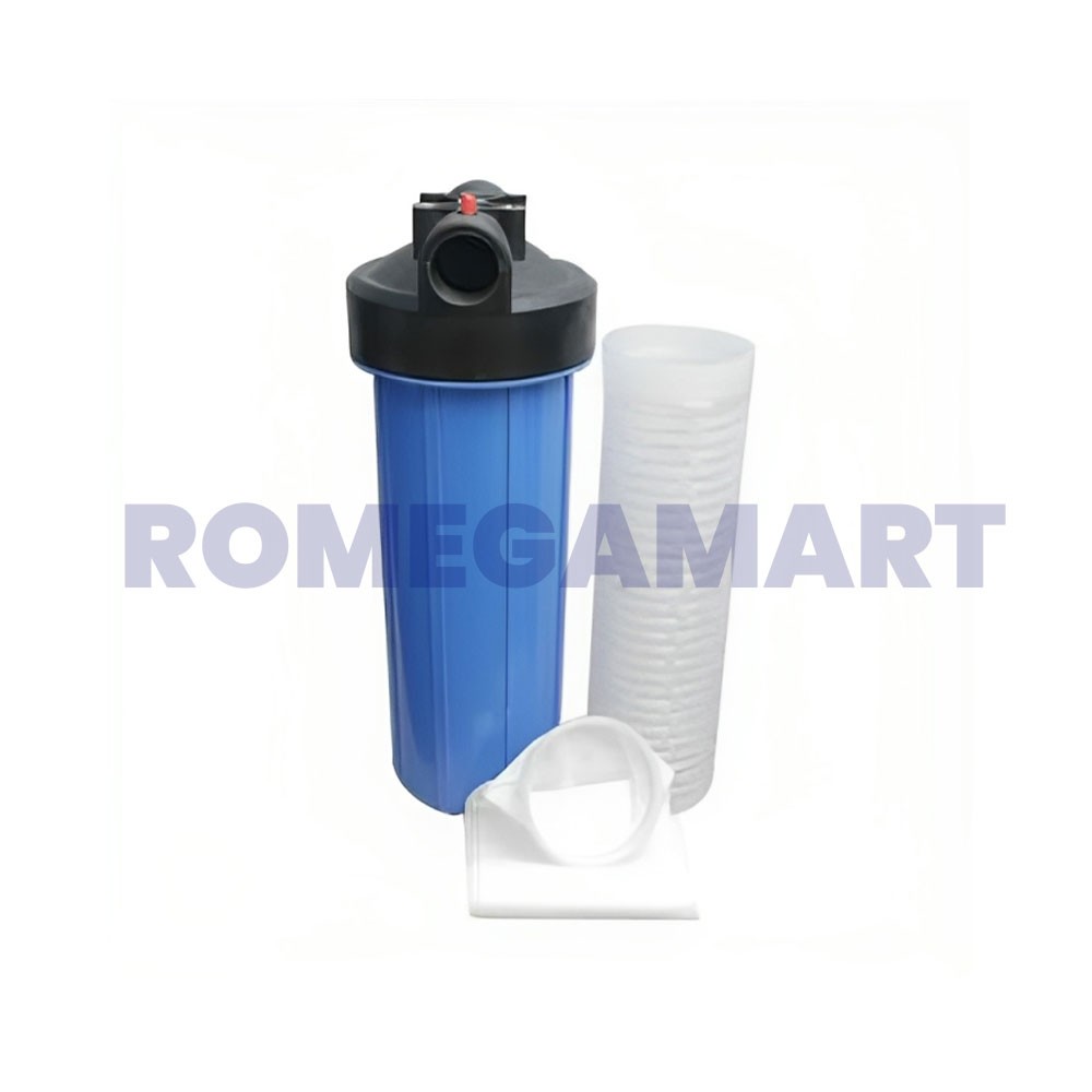 Blue Excel Jumbo PP Filter Housing Size 2 Inch - Chasten Water Components