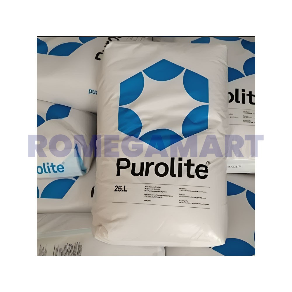 Brown Purolite Water Softener Resin Packaging 25 Liter - Ayush Aqua System