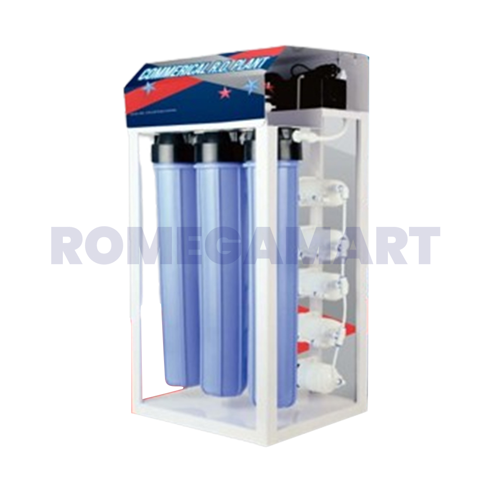 Rotek Blue Color 100 LPH Commercial RO Plant FRP Material - ZETTA WATER PURIFIER PRIVATE LIMITED