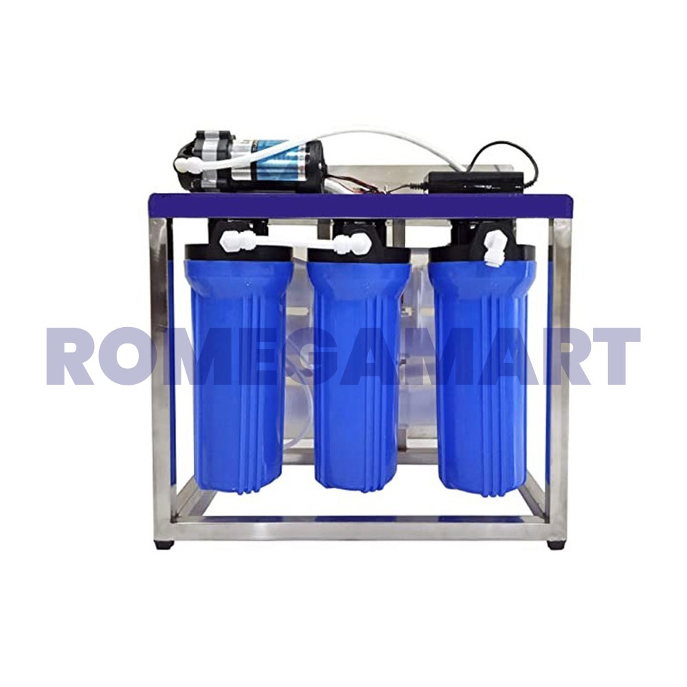 DPW 25 LPH Commercial RO Plant Water Purifier System Blue Color - Drink pure Water