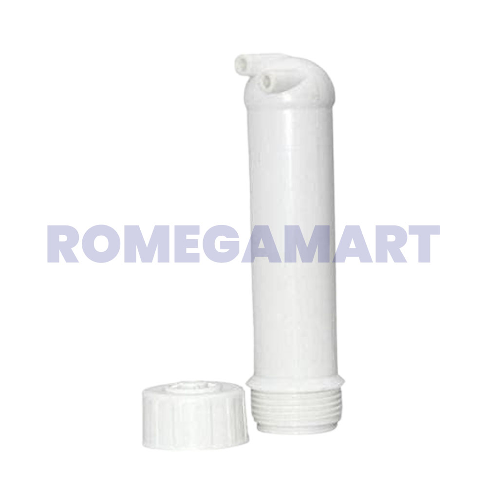 Double O Ring Membrane Housing White Color Suitable For Domestic Use - VATS AQUA RO SYSTEM