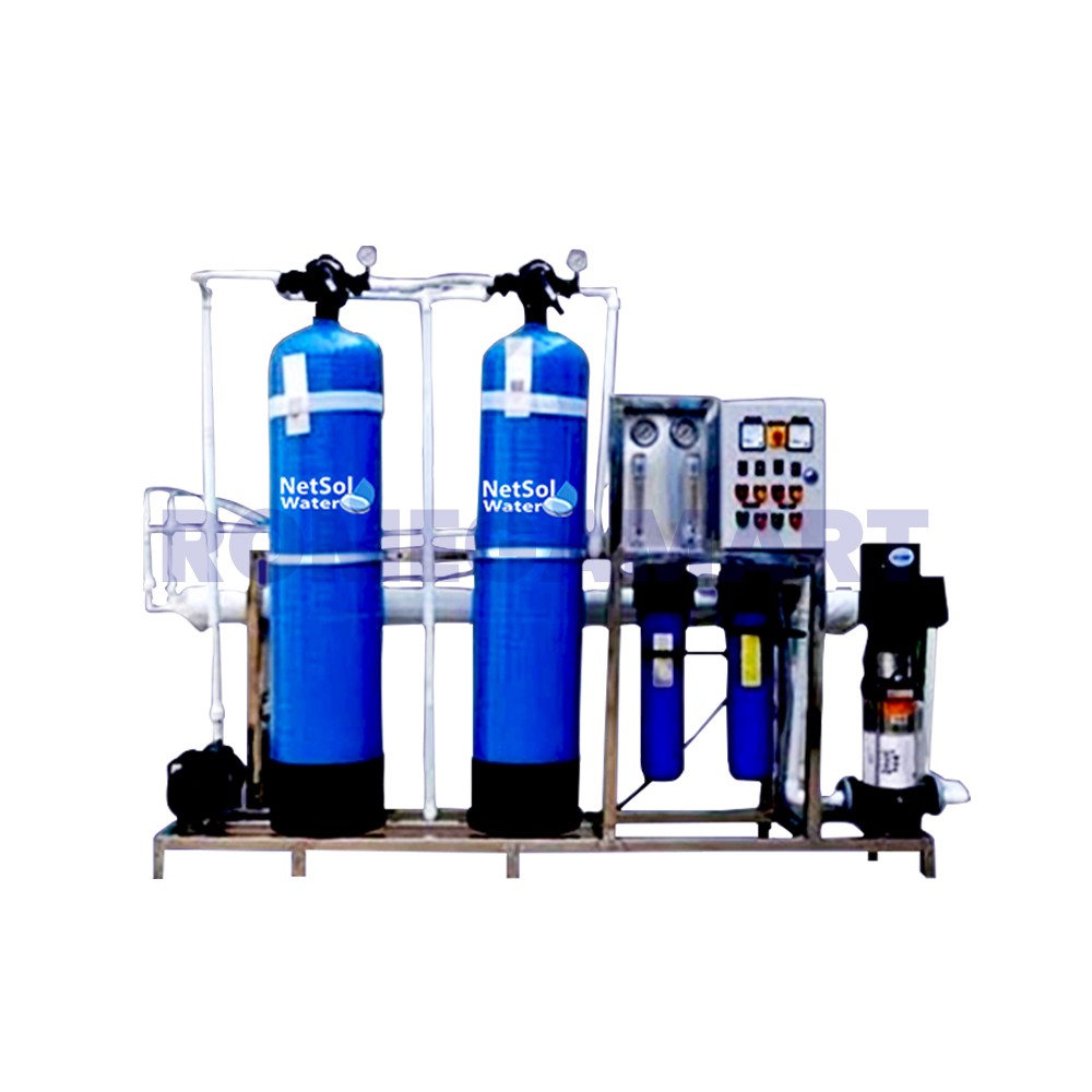 Fully Automatic 500 LPH Commercial-Industrial RO Plant FRP RO Plant With Sediment Single Phase Filter, Carbon, Sand & Reverse Osmosis Technology - NETSOL WATER SOLUTIONS PRIVATE LIMITED