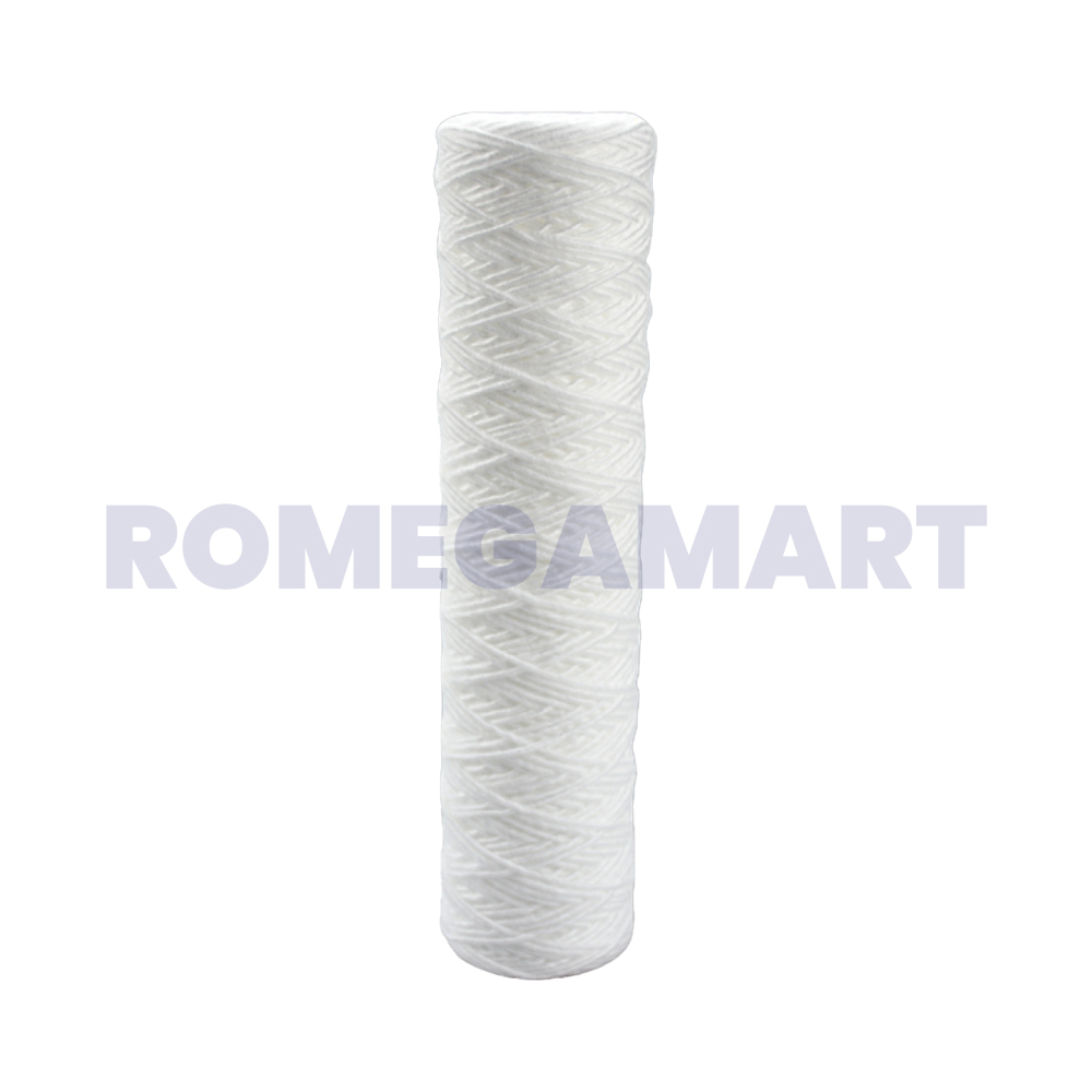 Earth RO System 20 Inch White Color Jumbo PP Spun Filter For Industrial Use - EARTH RO SYSTEM