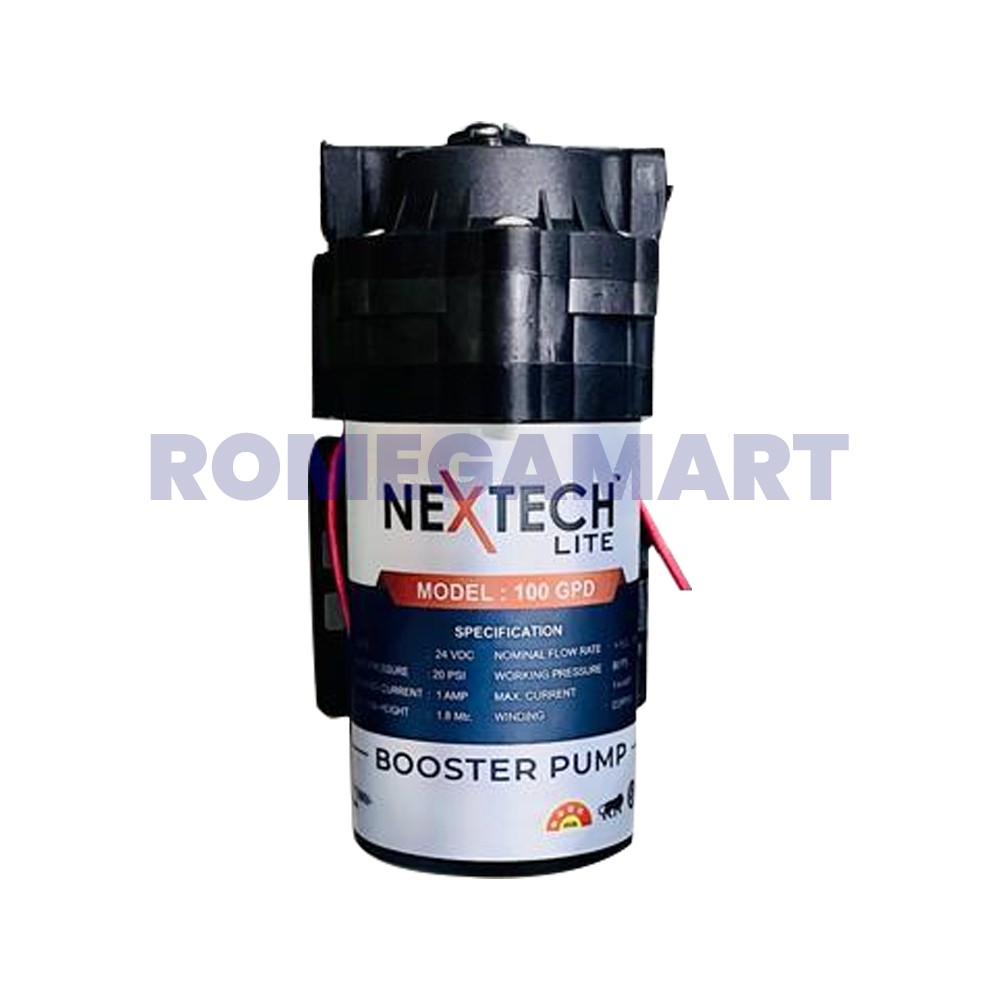 Nextech 100 GPD Booster Pump For All Type Domestic RO Water Purifier