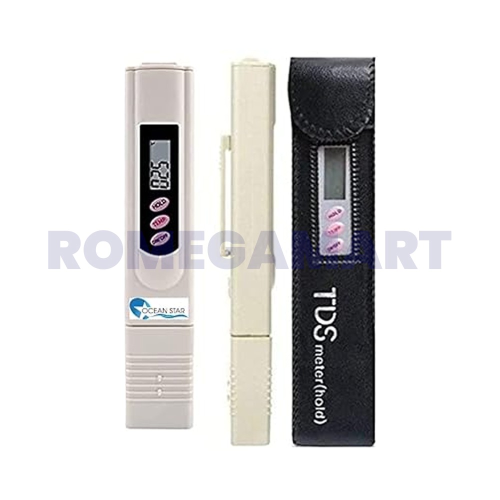 OCEAN STAR Pocket TDS Meter Water Tester Meter with Leather Carry Case - OCEAN STAR TECHNOLOGIES PRIVATE LIMITED