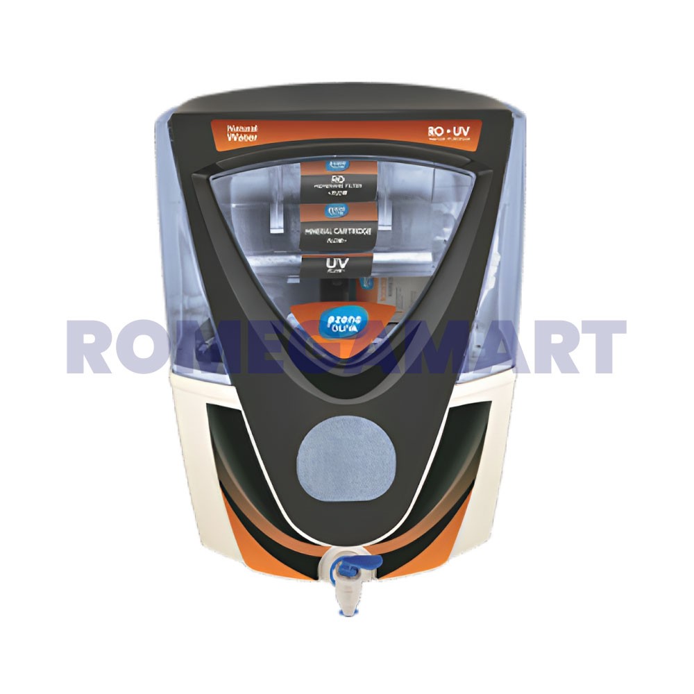 Oliva Black & Orange 17 Liter Capacity Domestic Ro - Pzone Electronics Pvt Ltd