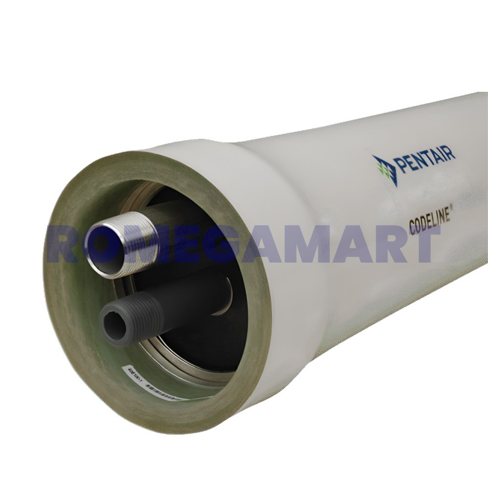 Pentair Automatic 4040 Membrane Housing 500 LPH White Color For Industrial Ro Plant - Ayush Aqua System