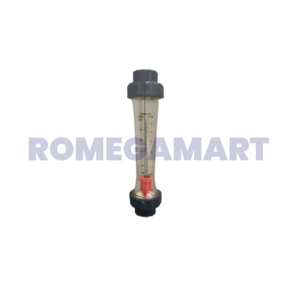 Poly Carbonate CWC 32 100 LPM 25 GPM Rotameter For Water Packaging Type: Box - Chasten Water Components