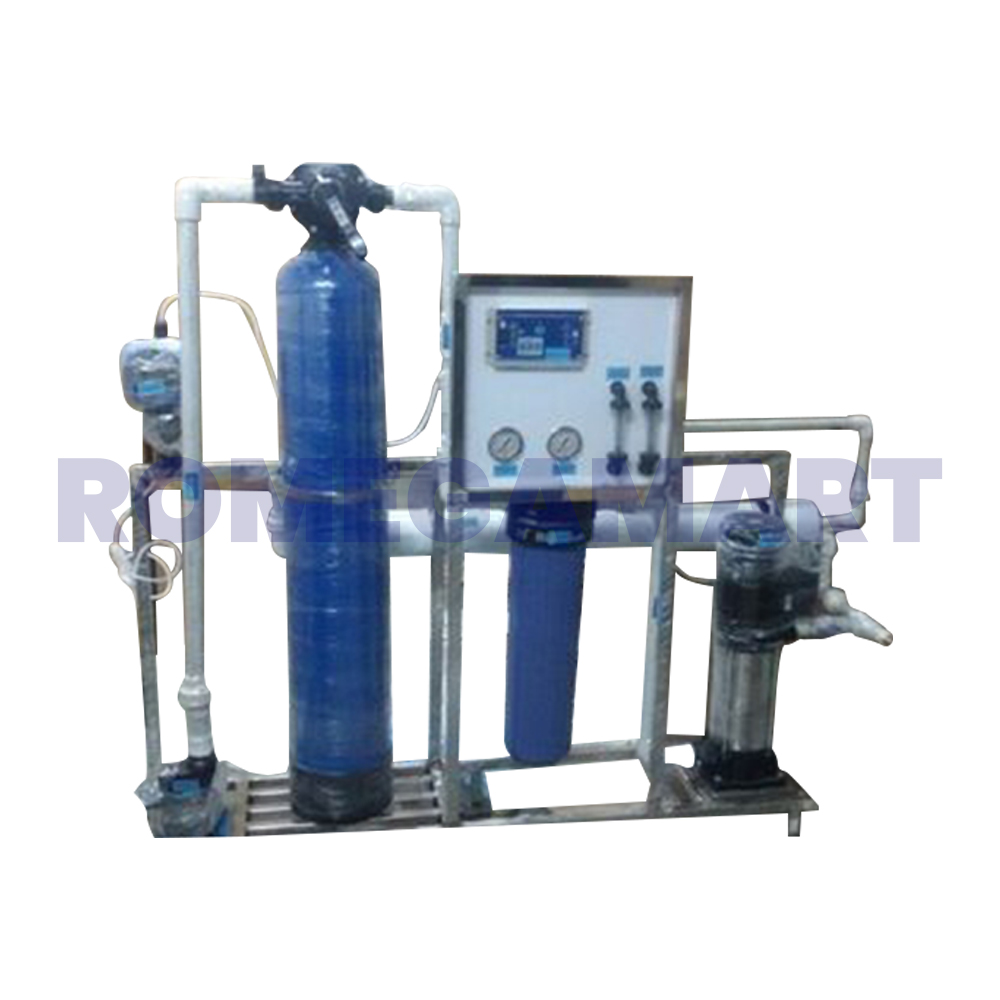 EARTH RO 250 LPH Commercial RO Plant FRP Material Blue Color - EARTH RO SYSTEM