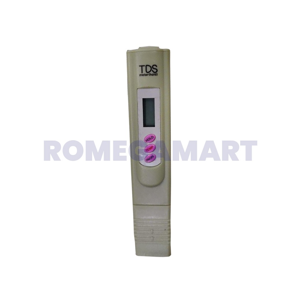 RO Water Purifier TDS Meter Cream Color Suitable For All Types of Domestic Ro - Nextech India