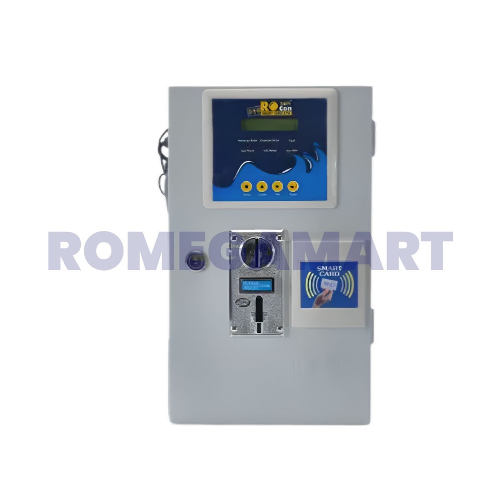 Coin Aceptor 300 Liter Capacity Stainless Steel Water ATM Machine - NECSAL RO SERVICES