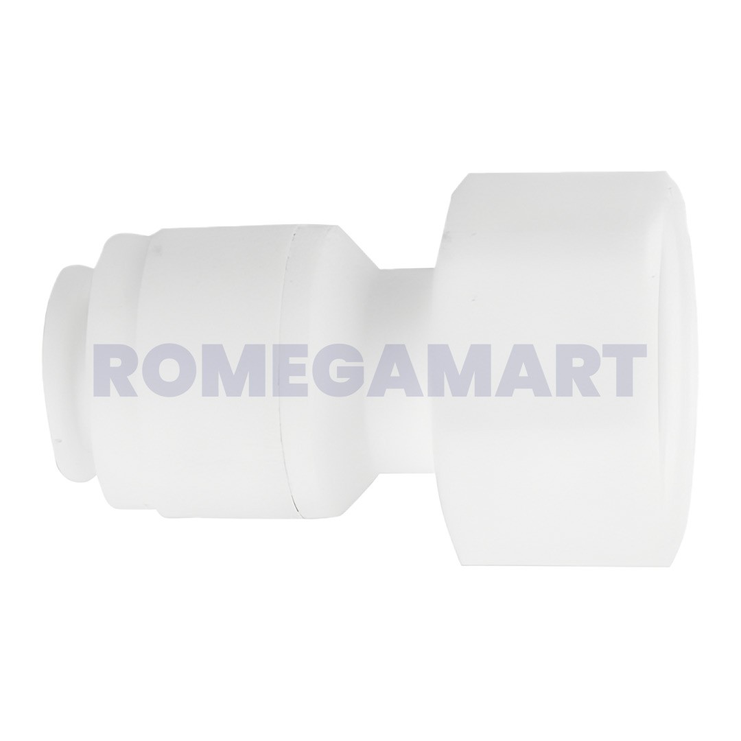 White Color Half Inch RO Female Connector 1/2-Inch For All Domestic Ro Purifier - Jet Aqua